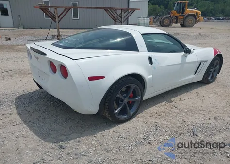 2011 Chevrolet Corvette Grand Sport из США, поврежденный, VIN 1G1YW2DW8B5108392